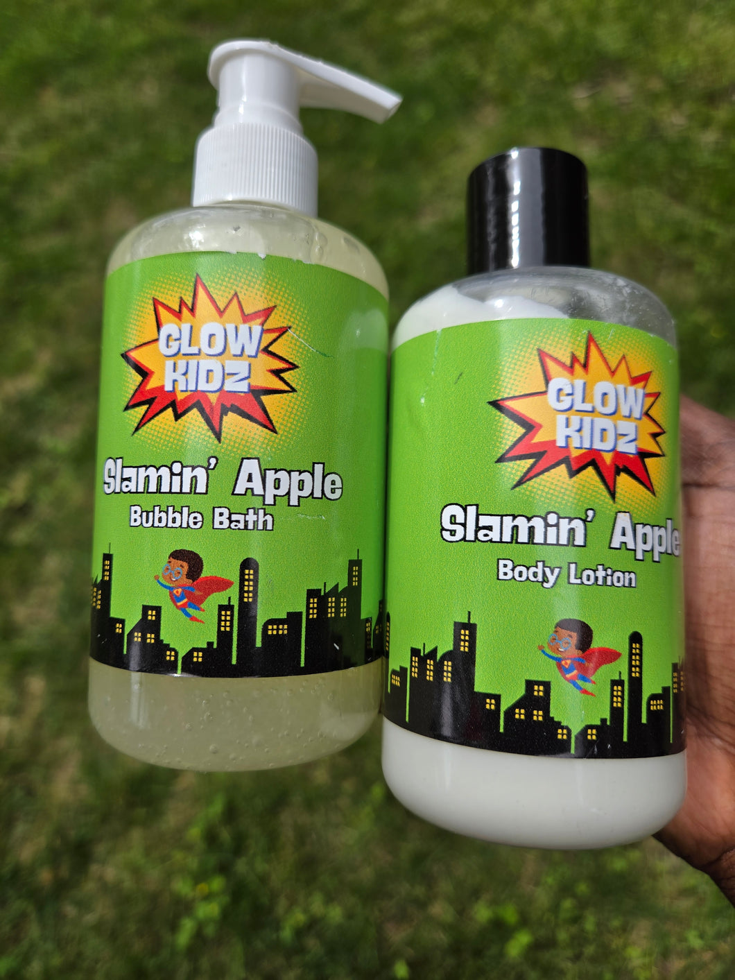 Glow Kidz Slamin Apple Bubble Bath